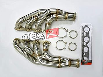 Amazon Com Obx Performance Exhaust Turbo Headers Chevrolet Bbc