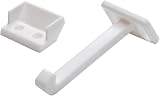 Merriway BH00021 Child Safety Catches for Drawers Cupboards White Plastic Pack view 1