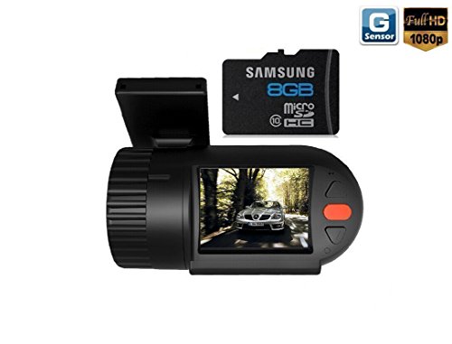 JADO D169S Mini CAR DVR Recorder with 1.5 inch Screen Support 1080P FULL HD Video Dash cam with Land Departure Warning System function Car Driving Recorder