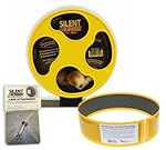 Silent Runner 9" Pet Exercise Wheel + Sandy Track + Cage Attachment