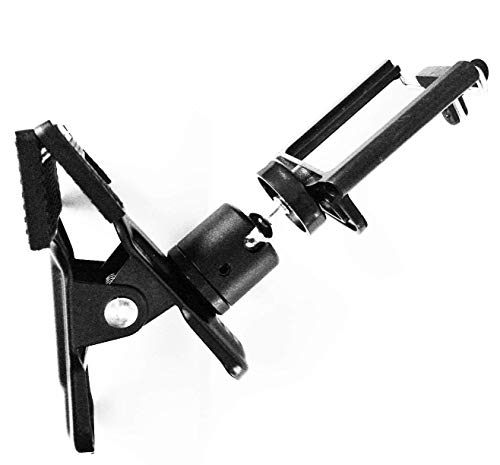 Guitar Ukulele Smartphone Mount Holder for Cell Phones and Gopro Action Cameras