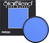 Mehron Makeup StarBlend Cake Makeup BLUE – 2oz