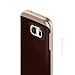 Caseology Envoy for Samsung Galaxy S7 Case (2016) - Premium Leather - Leather Brown