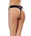 Balanced Tech Women's Caged Strappy Thong Panties 3 Pack - Pink/Grey/Black - Medium