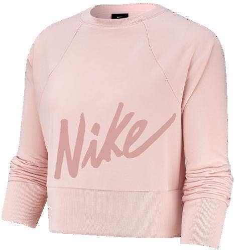 Amazon ナイキ トレーナー レディース ゲット フィット ラックス クルー Women S Get Fit Lux Crew D Xl Echo Pink 並行輸入品 フィットネス トレーニング スウェット パーカー 通販