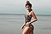 Angerella Retro Vintage Floral One Piece Pin Up Monokinis Swimsuit Navy,5XL
