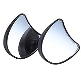 Iglobalbuy Motorcycle Rear View Mirror 10mm For Harley Street Glide FLHX and  Electra Glide FLHT FLHTK FLHTCU 1996-2013