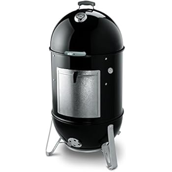 Weber 731001 Smokey Mountain Cooker 22-Inch Charcoal Smoker, Black