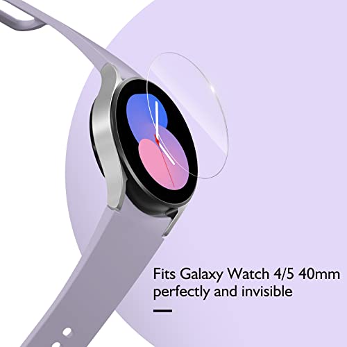 4 Pack Galaxy Watch 4 / Galaxy Watch 5 Screen Protector 40mm, KIMILAR