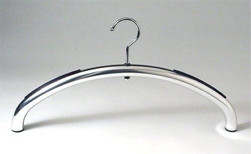 Precision Hanger in Silver with Felt. The Dimple & Crease Free Hanger Solution -7 Colors Available - Click "2 New" for Other Offers!