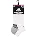 adidas Women's Superlite Speed Mesh No Show Sock (2-Pair), White/Aluminum 2 Marl/Black, Medium, (Shoe Size 5-10)