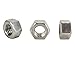 Stainless 1/2-13 Hex Nut (Bolt Lengths Available in Listing), 304 Stainless Steel, 50 Pieces (1/2-13 Hex Nut)