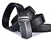 Xhtang Men's Ratchet Belt Automatic Buckle Genuine Leather belt 35mm Wide S