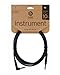 D'Addario Accessories Guitar Cable - Guitar Lead - 1/4 Inch Male to 1/4 Inch Male - Classic Series - 10 Feet/3.05 Meters - Straight End/Right Angle - 1 Pack