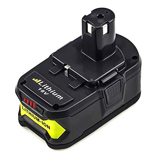 P107 Replacement for Ryobi 18V Battery Lithium 4.0Ah One+ Plus