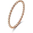 HMAQILU Tensor Rings Copper,Tensor Rings,Copper Tensor Rings Twist Ring Jewelry Rings Fashion Gift