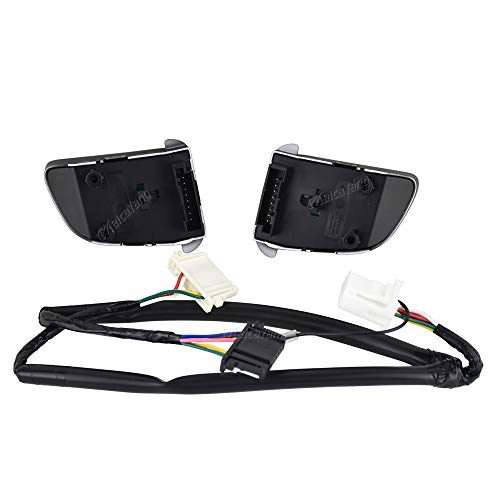 Steering Pad Audio Cruise Remote Control Switch with Extension Wire for Kia Sportage 2011-2014