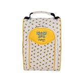 LilyBeth GOLF Shoe Bag, Yellow Bumble Bee