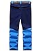Jessie Kidden Kids Boys Girls Youth Waterproof Hiking Ski Snow Pants Elastic Waist Warm Insulated Pants