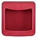 Rachael Ray Tools and Gadgets Stainless Steel Box Grater for Vegetables, Chocolate, Hard Cheeses, and more, Red(9.43 x 8.84 x 8.06 inches)