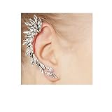 Sexy Sparkles Ear Cuffs Clip Wrap Earrings Stud Wrap Earrings Earrings Cuffs For Women And Girls Clip On The Ears (E)