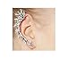 Sexy Sparkles Ear Cuffs Clip Wrap Earrings Stud Wrap Earrings Earrings Cuffs For Women And Girls Clip On The Ears (E)