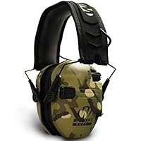Walker's Razor Slim Ultra Low Profile Compact Design Adjustable Range Shooting Hunting Hearing Protection Electronic Earmuffs