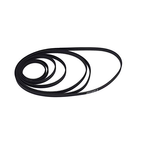 iOrion 3D Printer Timing Belt 2GT-6 Closed Loop Rubber Belt 110mm 112mm 122mm 158mm 200mm 280mm 300mm 400mm Width 6mm