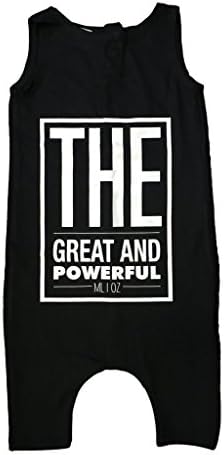 Milan And Oz Tank Romper - The Great And Powerful Black (M-L)