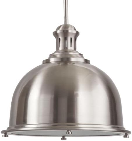 Park Harbor PHPL5081BN Park Harbor PHPL5081 Chisum 13" Wide Single Light Single Pendant with Industrial