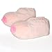 Deluxe Comfort Booby Bedroom Slippers, Large - Fun Unique Gag Gift - Perfect for College Life - The Breast Slippers Around - Mens Slippers, Natural