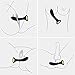 IMO Vibrating Anal Plug and Prostate Massager - Rechargeable & Waterproof - Body Safe Silicone & Colorful Lights - 7 Stimulation Modes Vibrator - for Men, Women or Couples (Black)