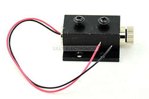 Adjusted Violet Blue Diode Lasers 405nm 20mw Dot Line Cross LED Laser Module w/Heatsink & Driver In - Thumbnail 7