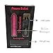 ViFancy Mini Bullet Massager-Mini Massager Pocket Bullet Massager in 7functions, Rechargeable Bullet Massager Waterproof Power Bullet,Deep Tissue Massager for Muscles,Neck,Shoulder, Back, Foot