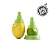 Citrus Sprayer Lemon Lime, 3pcs, in 8cm & 10.5 Cm, Holder Plate, Screw Lock & Pump Top