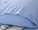 Colourful Snail 100-Percent Natural Washed Cotton Duvet Cover Set, Ultra Soft and Easy Care, Zipper Closure, Corner Ties, Simple Bedding Style, Queen/Full, Blue (Comforter Not Included)