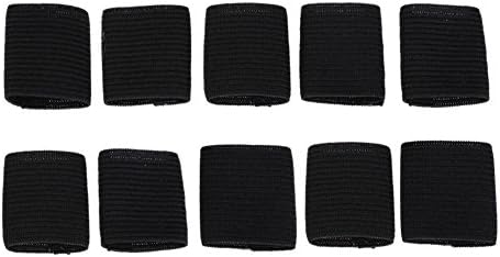Xuanhe Stretchy Finger Sleeve Support Wrap Arthritis Guard Volleyball Sports Set of 10