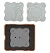 Fiskars 101890-1001 Curvy Square Design Set, Complex Pattern, Medium