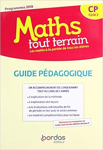 Amazon Fr Maths Tout Terrain Cp Cycle 2 Guide Pedagogique Errera Alfred Amouyal Xavier Livres