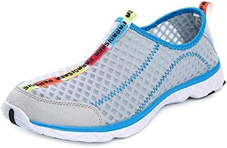 PAIRLERS Men Water Shoes Quick Dry Lightweight Beach River Surf Outdoor Walking Shoes