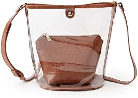 Amazon オペークドットクリップ ショルダーバッグ My Style Is 掲載 Pvcポーチ付きバケツショルダー C レディース キャメル 041 00 Opaque Clip オペーク ドット クリップ レディースバッグ 財布