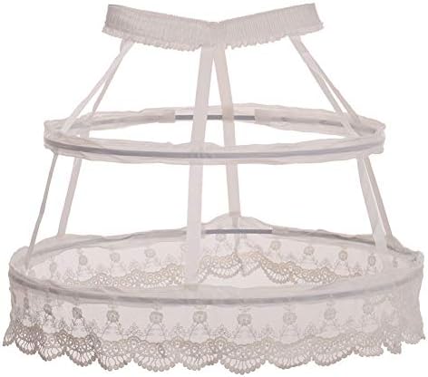 FairyCosWomen Victorian Petticoat Wedding Bridal Underskirt Slip