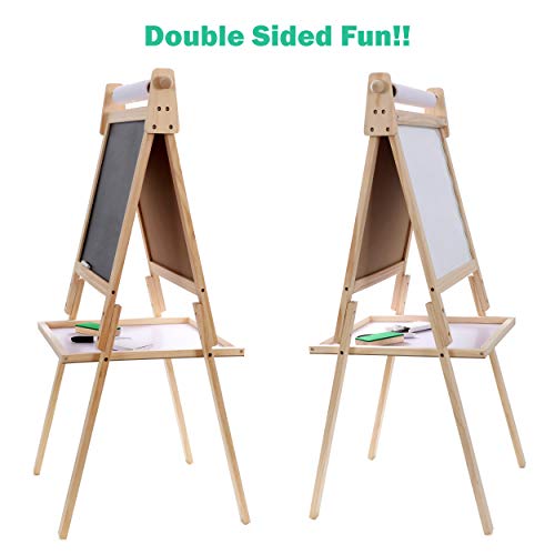 4 Kraftic+Drawing+Chalkboard+Magnetic+Storage