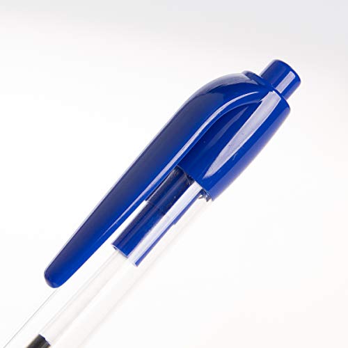 Simply Genius (200 Pack) Retractable Ballpoint Pens Medium Point Click Pens For Journal Notebook Writing Office Supplies Pens