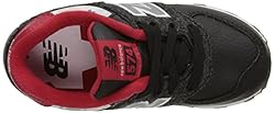 New Balance Unisex-Child 574 V1 Deep Freeze Lace-Up