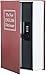 Amazon Basics Book Safe, Combination Lock, Red, 2.2