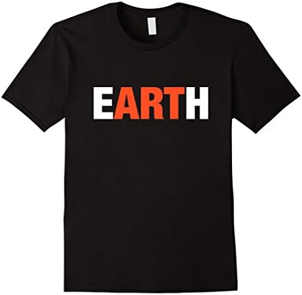 Mens Art Earth Word Pun TEACHERS Artists Artistic Graphic T shirt 2XL Black