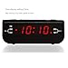 Peakeep Little Digital FM Alarm Clock Radio with Dual Alarm, Snooze, Sleep Timer and Battery Backup