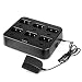 Retevis RT21 H-777S Six-Way Multi Unit Rapid Gang Charger for Retevis RT21 H-777S (not for H-777) Walkie Talkie and Batteries (1 Pack) primary
