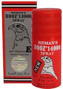 Super Reman’s Dooz 14000 RED With Vitamin E for Men Enhance Pleasure Delay Spray 45 cc 2x